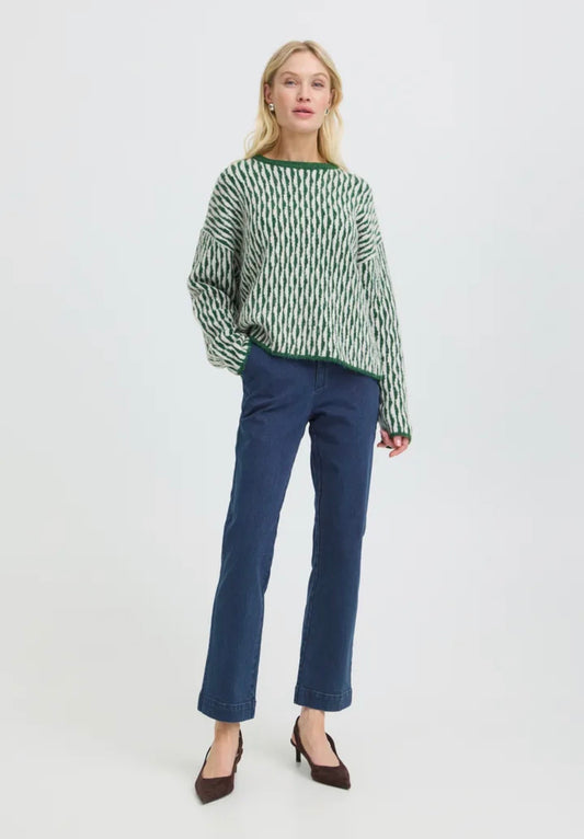 B YOUNG DIXI STRAIGHT JEANS - BLUE DENIM