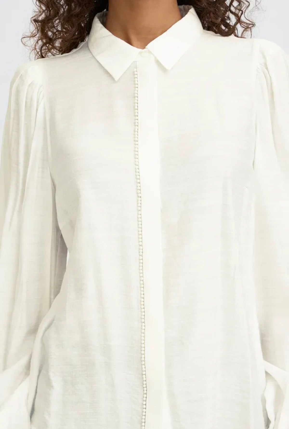 ICHI RHINES SHIRT - CLOUD DANCER