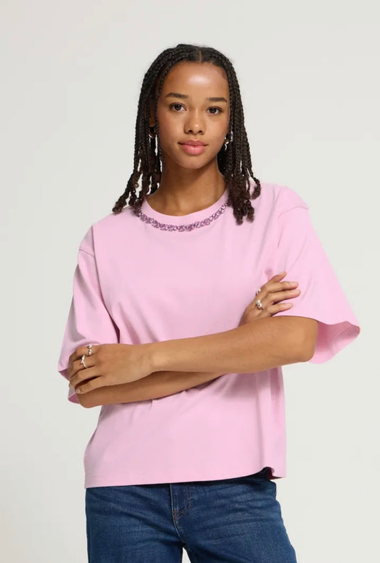 ICHI PETRO SS TOP - CAMEO PINK