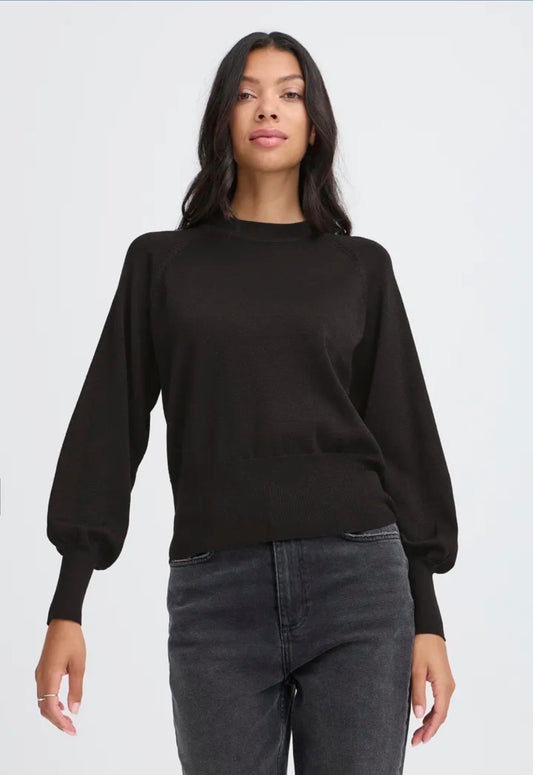 B YOUNG MOBBE JUMPER - METEORITE SHIMMER