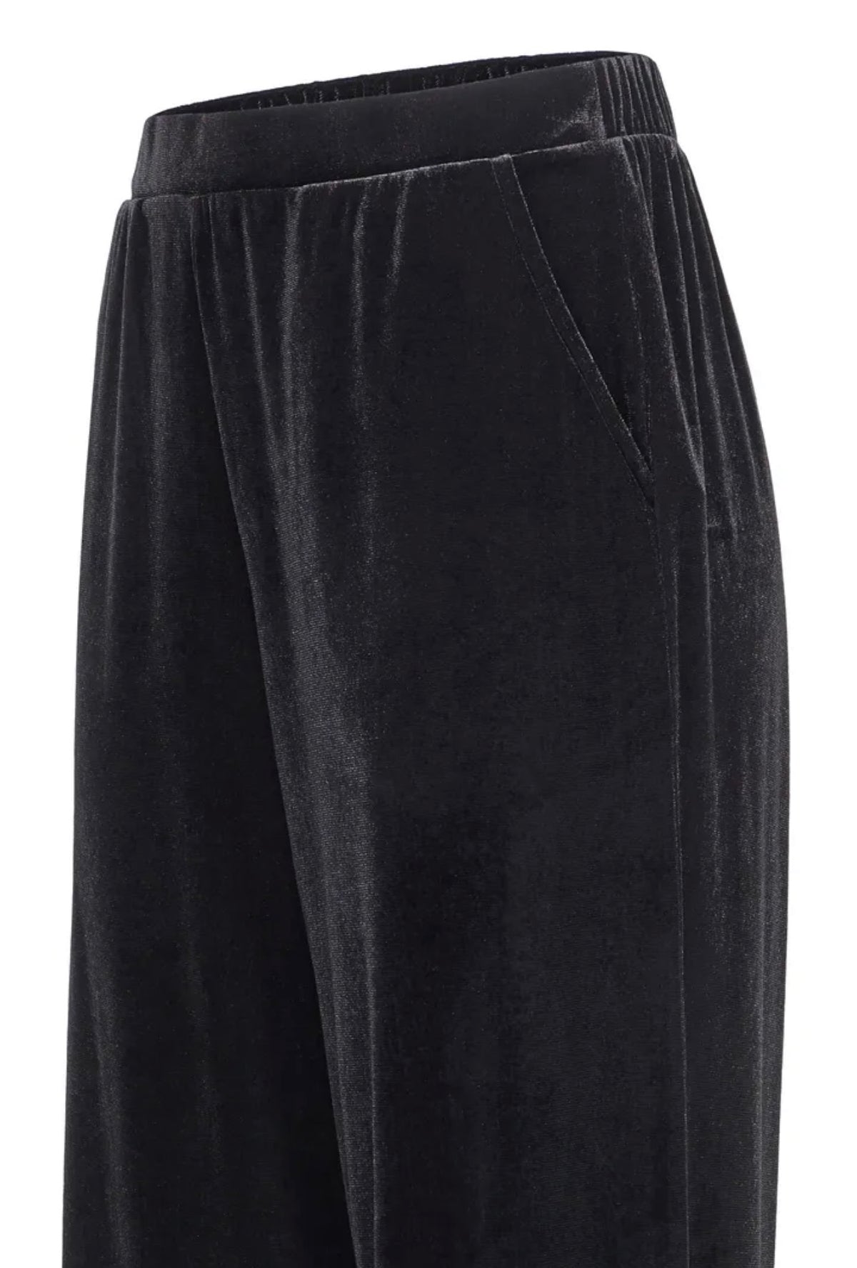 ICHI LAVANNY TROUSERS - BLACK