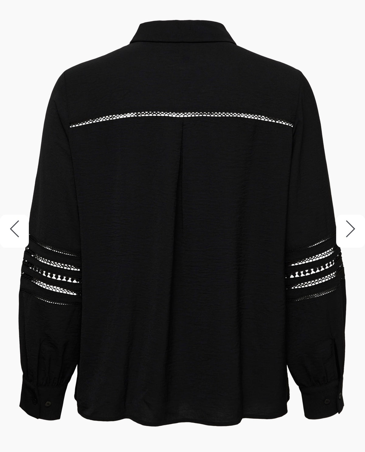 Vero Moda Musla LS Shirt - 10349821 - Black