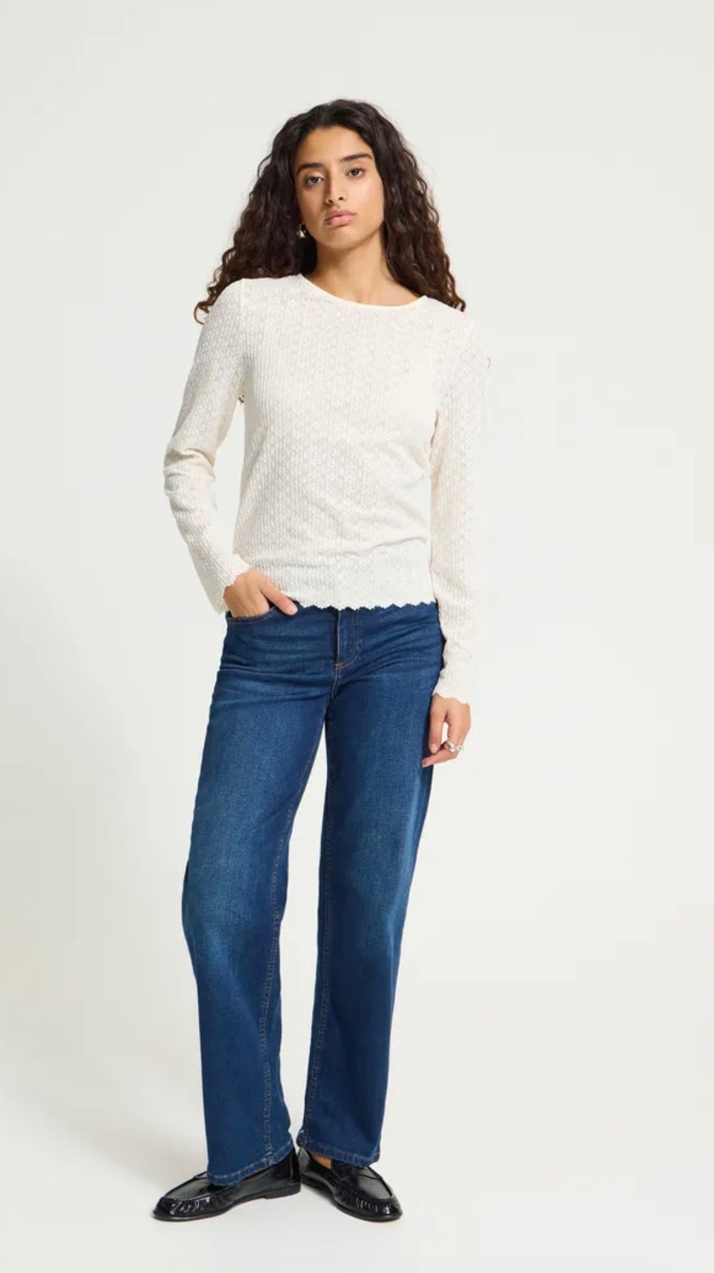 ICHI NOJELLA LS TOP - BIRCH