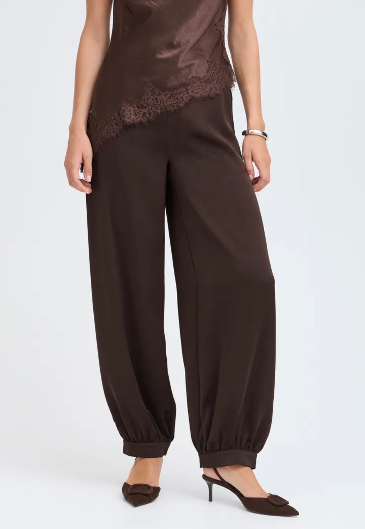 B YOUNG ISA BALLOON PANTS - JAVA