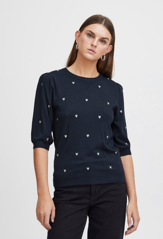 IH Diane Navy Jumper