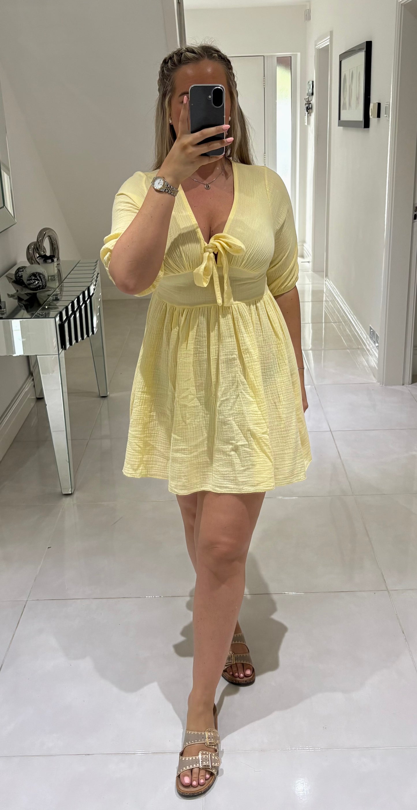 Chelsea Summer Cheesecloth Dress