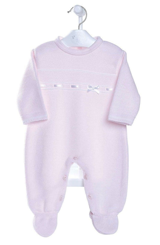 Dandelion  Girls Satin Bow Onesie