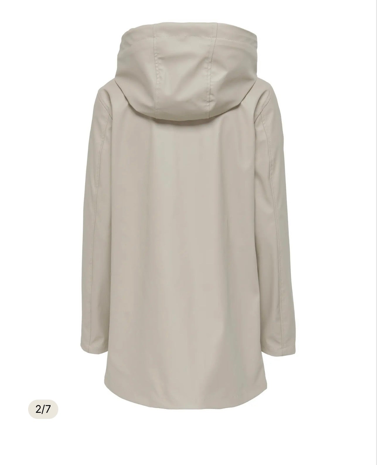 ONLY LELISA RAINCOAT SILVER LINING