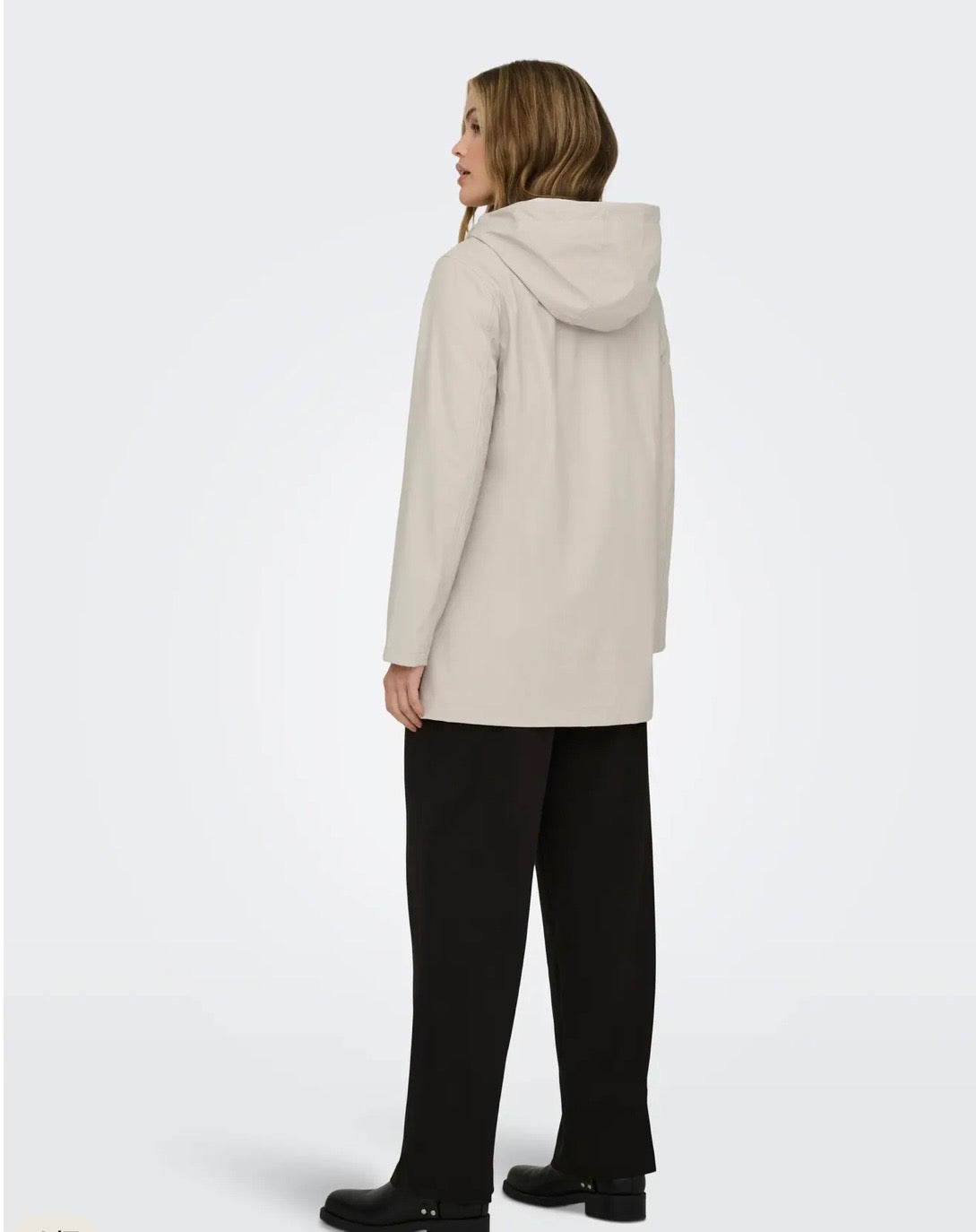ONLY LELISA RAINCOAT SILVER LINING