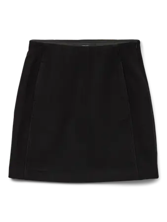 VERO MODA FORTUNE ALLISON SHIRT SKIRT - BLACK
