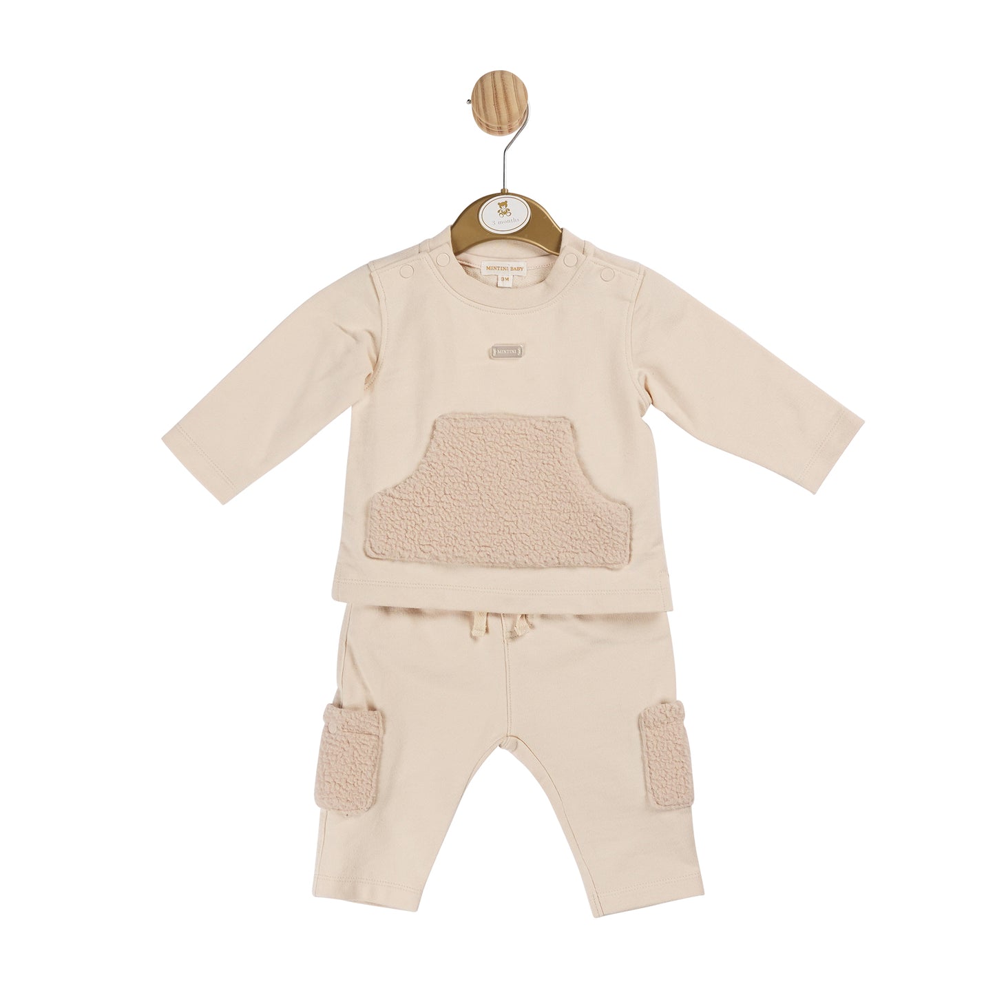 MINTINI Beige Jogsuit MB6035A