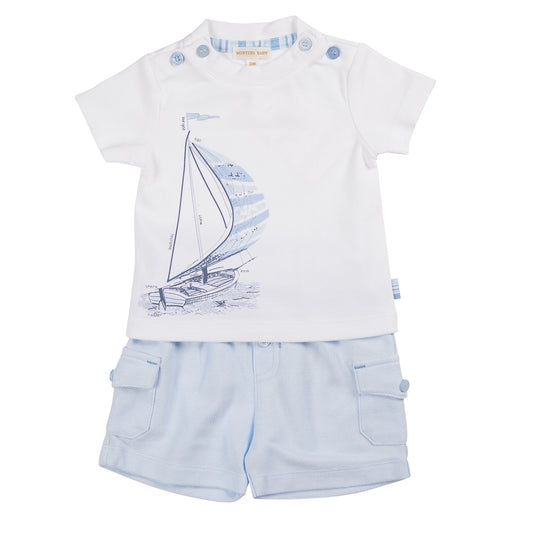 MINTINI TSHIRT & SHORT SET MB6322A