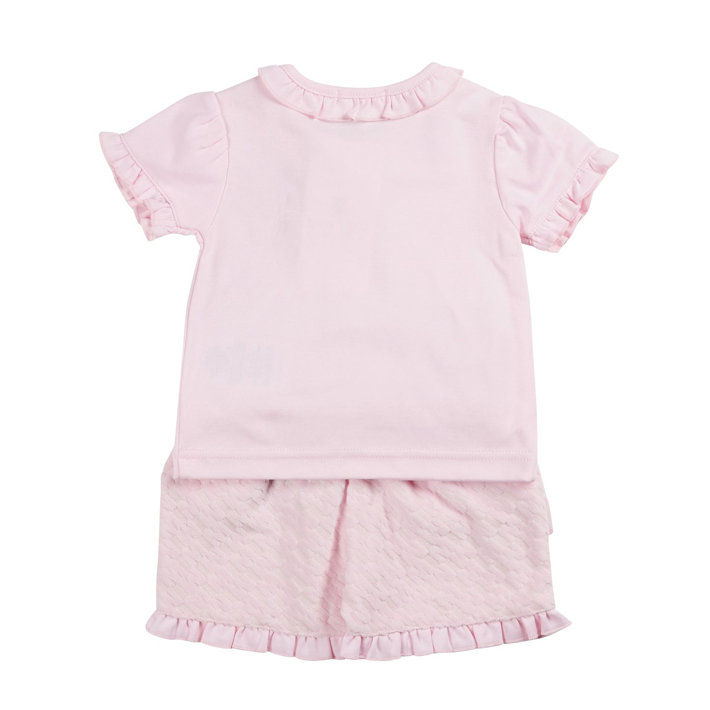 Mintini Top & Short Set Pink MB6343A