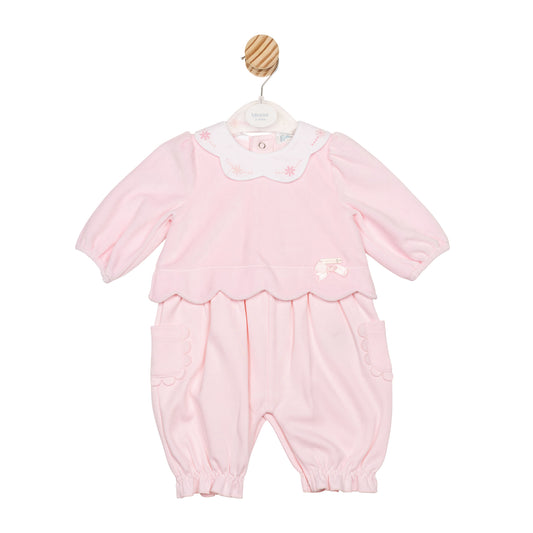 MINTINI ROMPER PINK MB6689 CHILDRENSWEAR