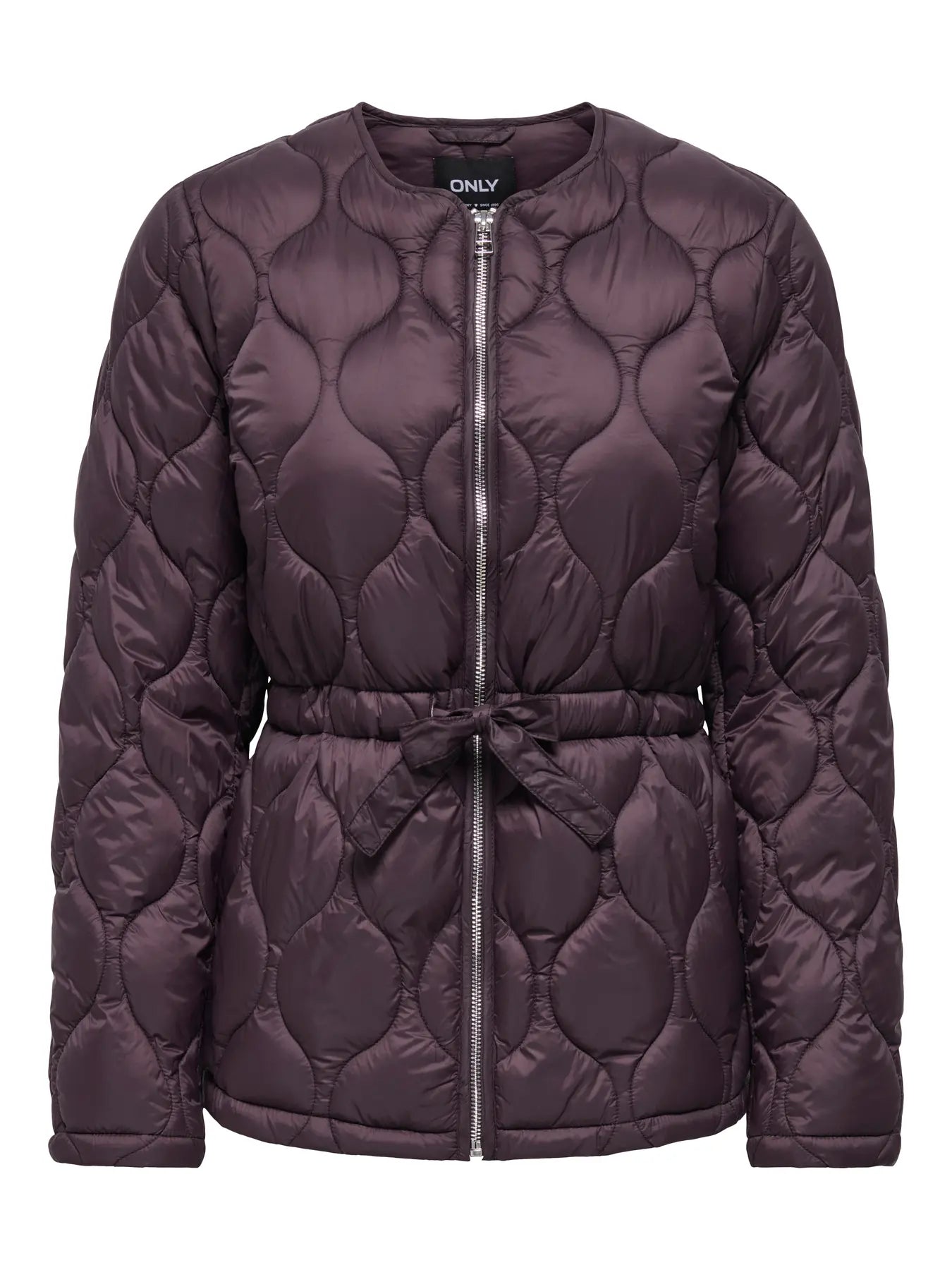 Only Amara Quilted Jacket -   Fudge