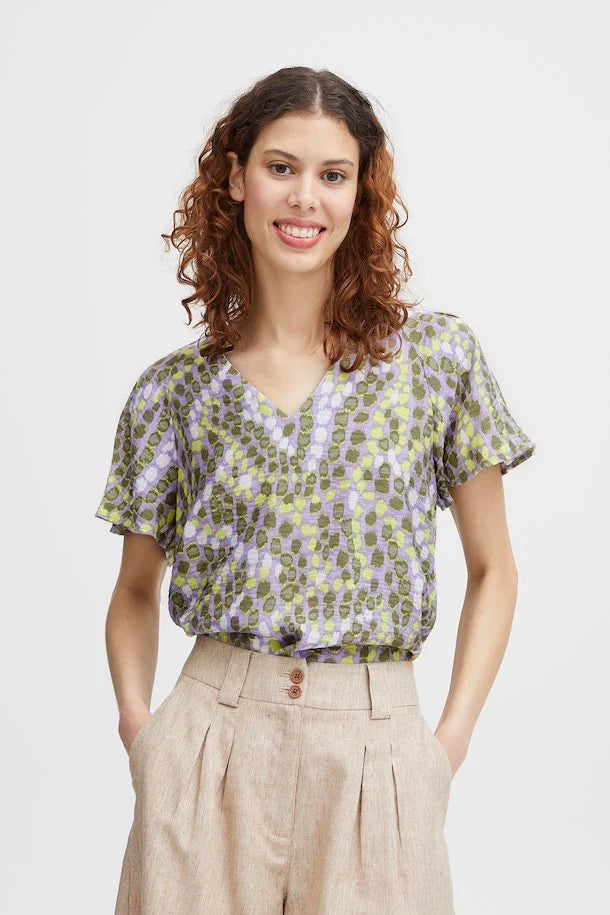 BYIBANO Blouse Orchid Bloom Mix