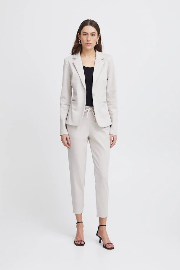 ICHI Kate Blazer Silver/Grey